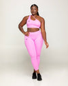 Baddie Active Set Pink