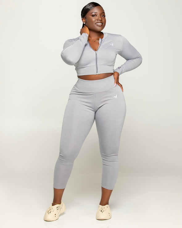 Problem Free Track Suit Gray