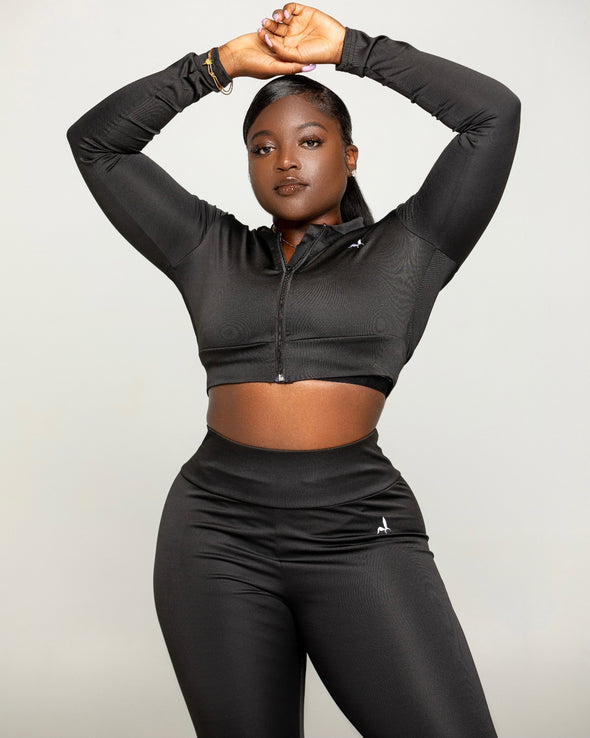 Problem Free Track Suit Black